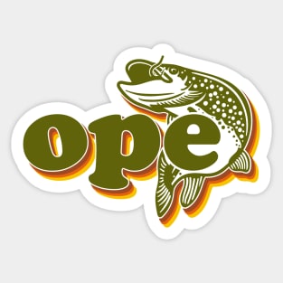 Ope! Sticker